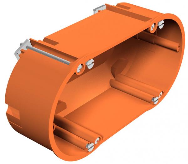 коробка монтажная 2-м 138х68х50мм hg 60 2 для полых стен obo 2003422 от BTSprom.by