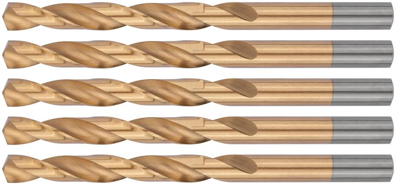  Сверло HSS по металлу титановое покрытие 9.0мм (уп.5шт) FIT 34190 фото в каталоге от BTSprom.by