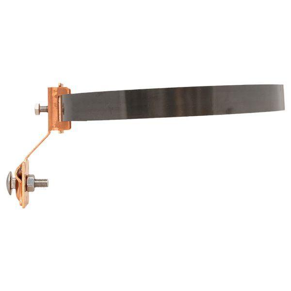  Держатель для труб универсальный d(0-200)мм Cu и полоса нерж. cталь PROxima EKF lp-33220-cu фото в каталоге от BTSprom.by