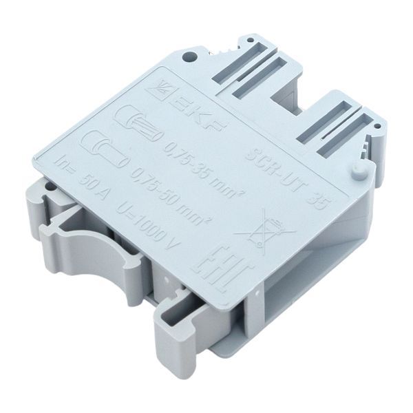  Колодка клеммная винтовая 35 UT сер. EKF scr-ut-35-g фото в каталоге от BTSprom.by