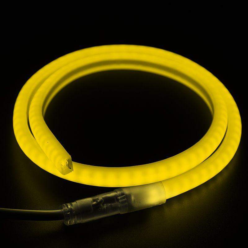 шнур светодиодный гибкий неон led smd форма - d 120led/м желт. (уп.100м) neon-night 131-071 от BTSprom.by