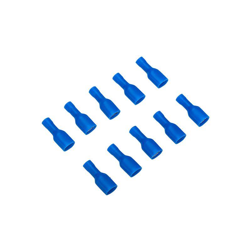  Клемма плоская полностью изолир. (гнездо-7.4мм) 1.5-2.5кв.мм (РППи-м 2.5-(6.3)/FDFD2-250) (блист.10шт) Rexant 06-0395-A фото в каталоге от BTSprom.by