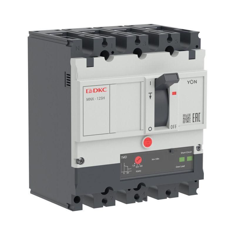 выключатель автоматический 4p 63а 150ка pro mnx125h при ac415v расцепитель tmd yon mnx125h4ptmd0063 от BTSprom.by