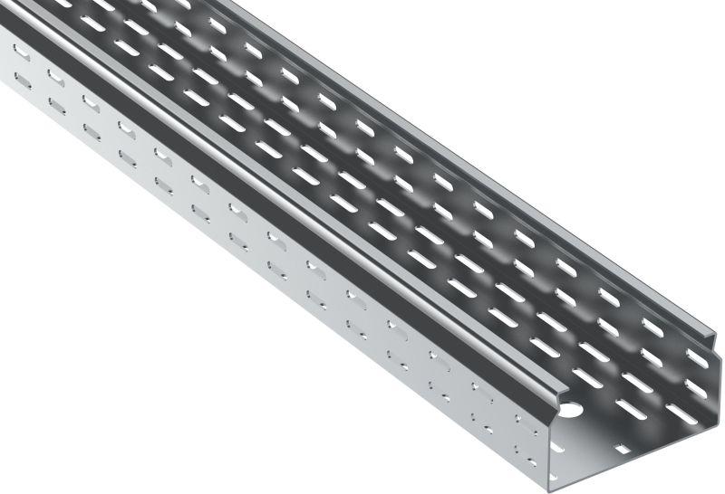 Лоток листовой перфорир. 80х150 L3000 сталь 1.5мм ESCA 7 IEK CLP10-080-150-150-3 от BTSprom.by