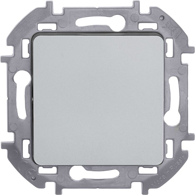  Переключатель 1-кл. Inspiria 10А IP20 250В 10AX механизм алюм. IEK 673652 фото в каталоге от BTSprom.by