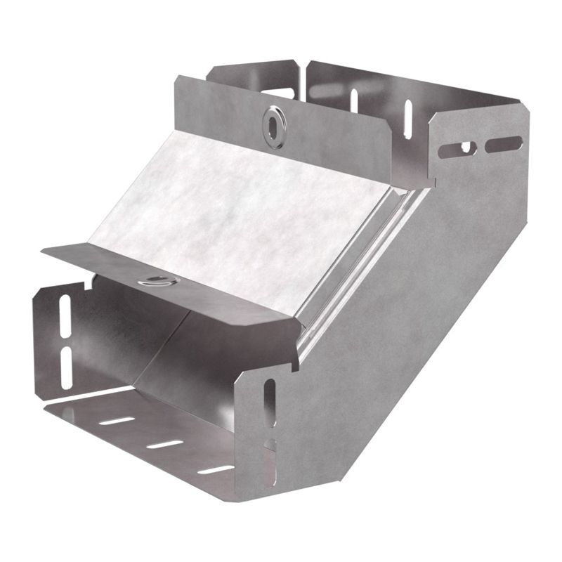 Угол для лотка вертикальный внутренний 90град. 200х80 с крышкой Стандарт Промрукав PR16.0531 от BTSprom.by