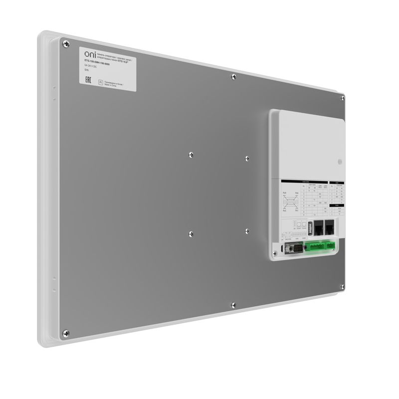  Панель оператора базовая ETG 15.6дюйм металл Ethernet ONI ETG-150-EMH-156-0000 фото в каталоге от BTSprom.by
