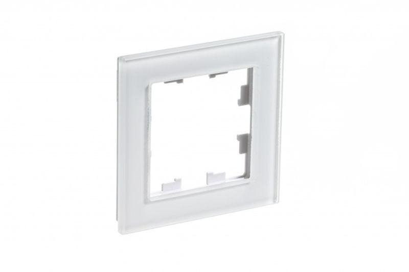 рамка 1-м atlasdesign nature стекло бел. se atn320101 от BTSprom.by