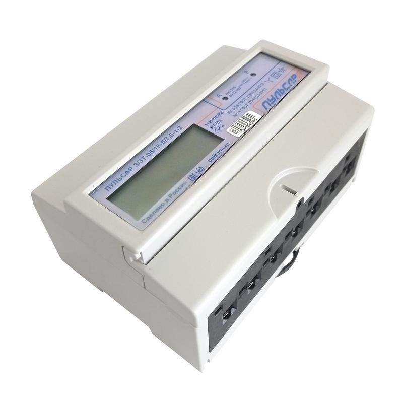 счетчик р 3/3т-1/2к-5/100-1-2 3х230/400в 3ф многотариф. прямого включения 5/100а класс точности 1/2 rs-485 корпус на дин-рейку без кнопки пульсар р00073899 от BTSprom.by