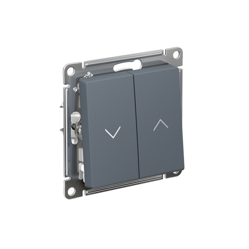 выключатель для жалюзи 2-кл. atlasdesign 10а механизм грифель se atn000719 от BTSprom.by