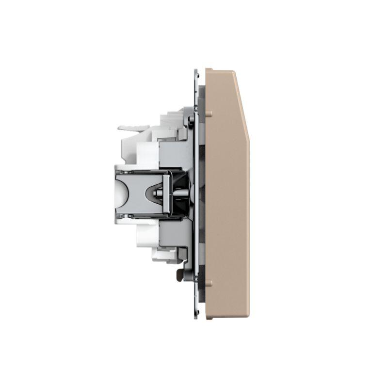  Выключатель карточный ArtGallery 10А без задержки времени быстрозажим. клем. песочн. SE GAL001214S фото в каталоге от BTSprom.by