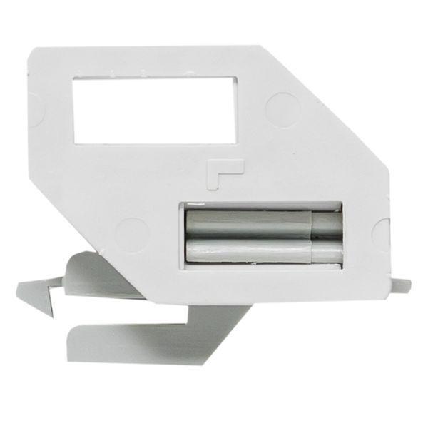  Держатель двойной для установки шин N/PE (без шин) EKF nv-bh-2 фото в каталоге от BTSprom.by