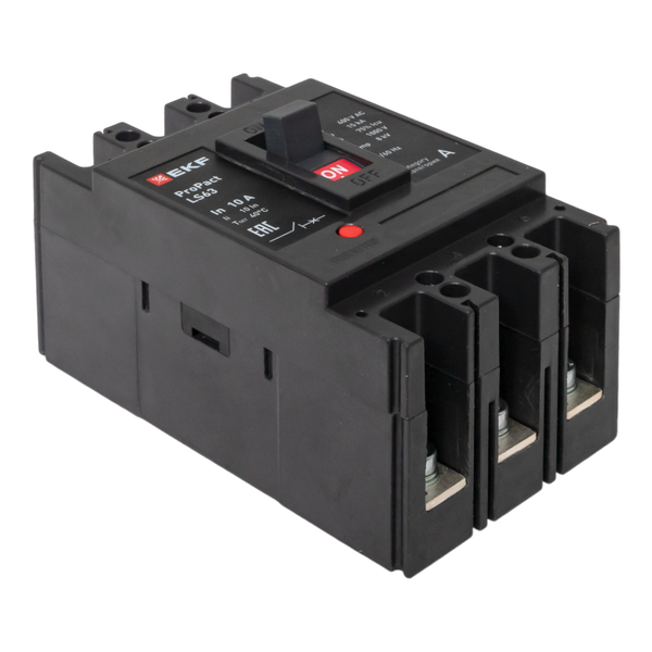  Выключатель автоматический 3п 10А 15кА LS63 ProPact EKF mccb-63-15-3-10-ls фото в каталоге от BTSprom.by