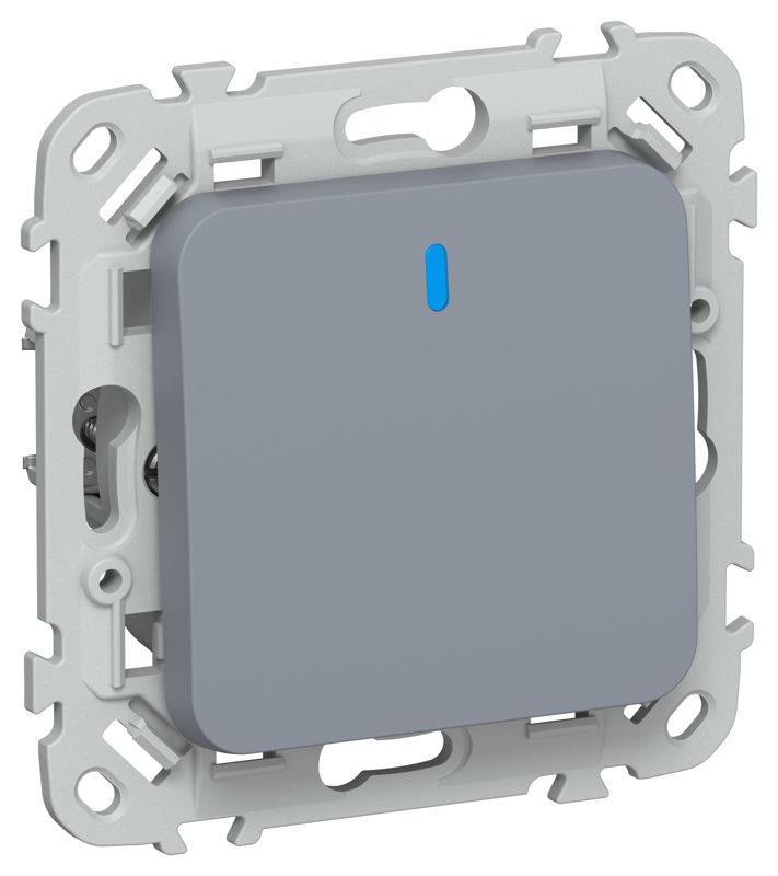 выключатель кнопочный 1-кл. сп flite вс11-2-1-флм 10а с индикацией механизм маренго iek fi-v14-1-10-1-k35 от BTSprom.by