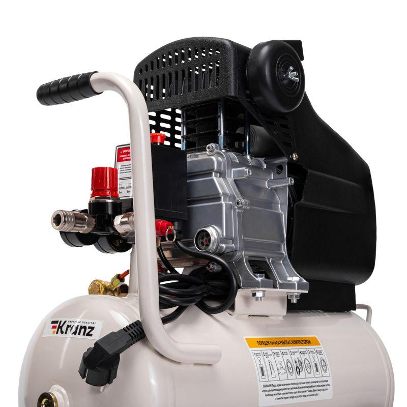  Компрессор воздушный KR-1500/24 1500Вт 230л/мин 24л Kranz KR-16-1151 фото в каталоге от BTSprom.by