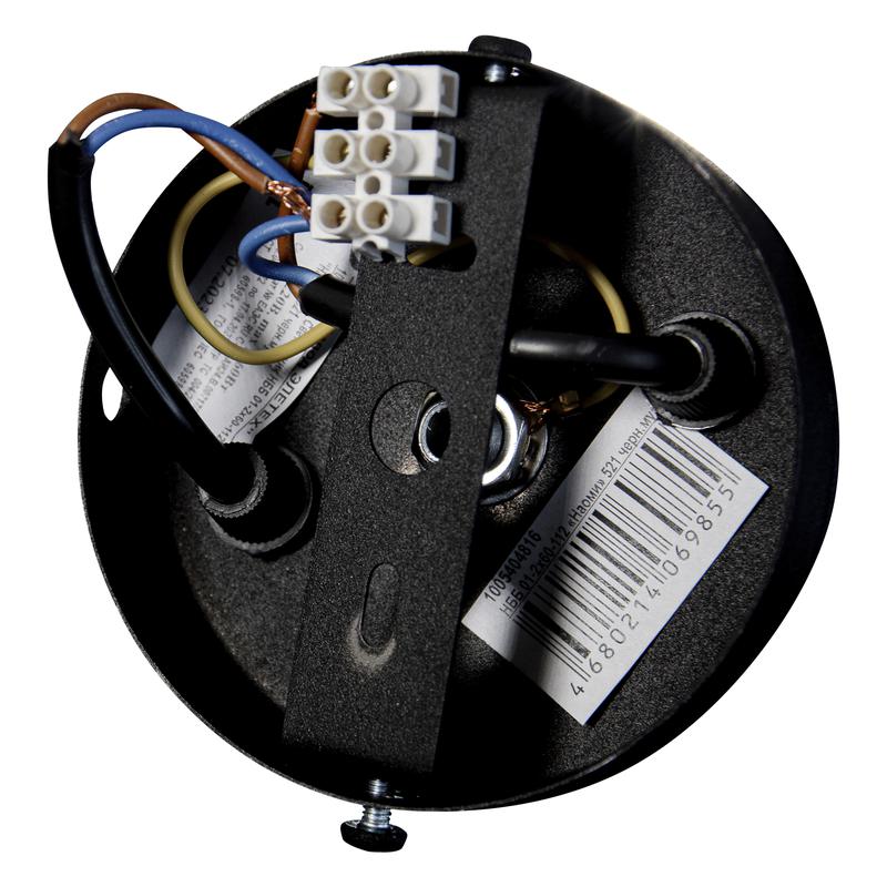  Светильник "Наоми" 521 НББ 01-2х60-112 Е27 ИУ черн. муар Элетех 1005404816 фото в каталоге от BTSprom.by