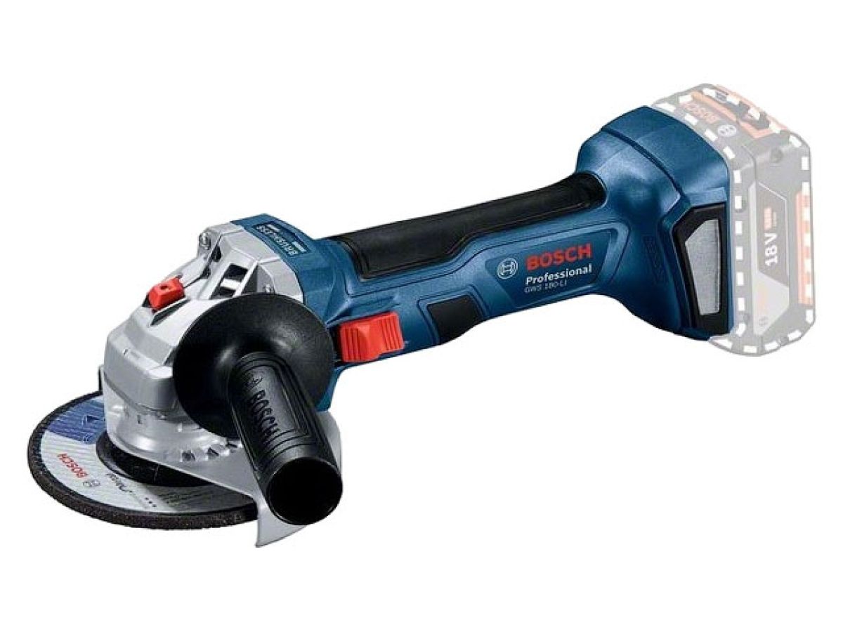 аккум. углошлифмашина bosch gws 180-li в кор. (18.0 в, без аккумулятора, диск 125х22.0 мм) 06019h9020 от BTSprom.by
