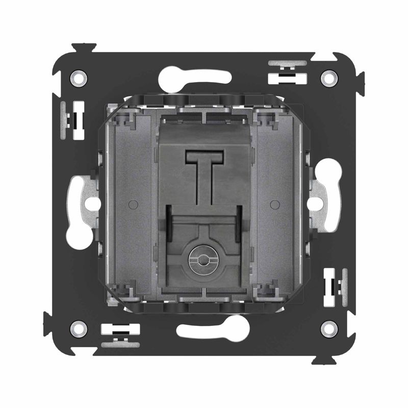  Розетка телевизионная оконечная TV СП Avanti "Закаленная сталь" DKC 4404523 фото в каталоге от BTSprom.by