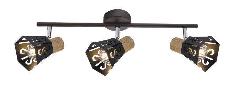 светильник настенно-потолочный спот notabile 7005-703 3хe14 40вт поворотный rivoli б0038112 от BTSprom.by