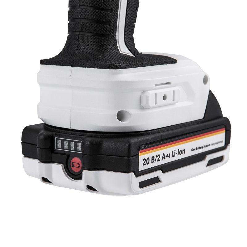  Дрель-шуруповерт аккумуляторная бесщеточная Li-Ion 20В 55Нм (кейс 2 аккум. 2А.ч) Kranz KR-PT-055 фото в каталоге от BTSprom.by