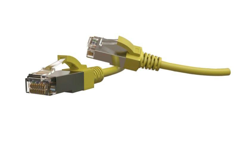 патч-корд s/ftp экранир. кат. 6 (100% fluke component tested) 28awg lszh 2м pc-lpt-sftp-rj45-rj45-c6-2m-lszh-yl желт. hyperline 445778 от BTSprom.by