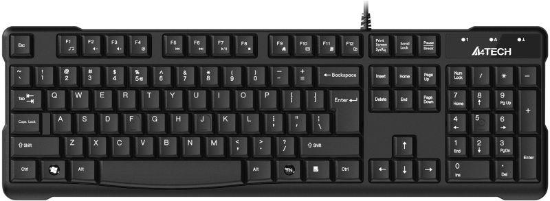 клавиатура kr-750 черн. usb kr-750 black a4tech 533409 от BTSprom.by