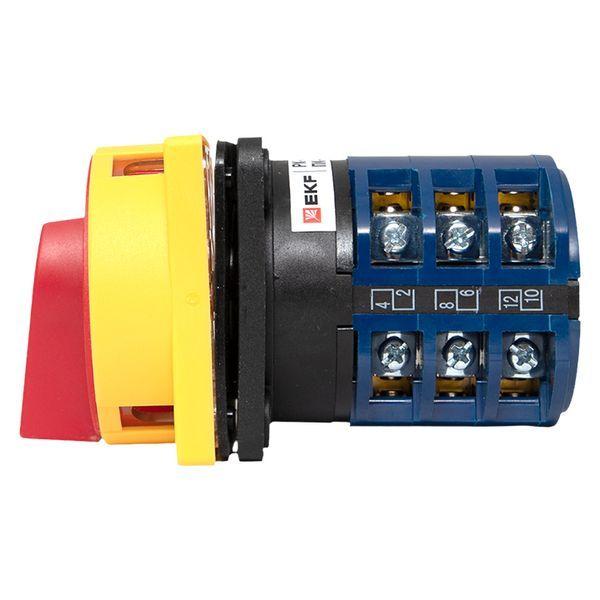  Переключатель кулачковый ПК-1-23 32А 3п "1-0-2" с блокировкой IP65 PROxima EKF pk-1-23-32-a65 фото в каталоге от BTSprom.by