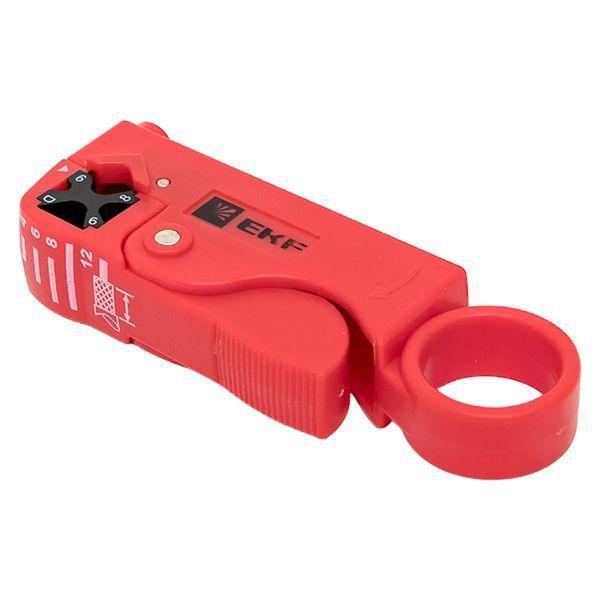  Инструмент для разделки и зачистки коаксиального кабеля TERACOM EKF TRC-S10 фото в каталоге от BTSprom.by