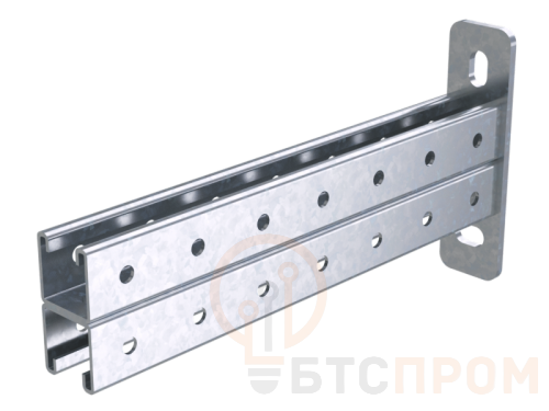 Консоль для лестн. лотка усиленная тяжелая осн.500 сталь гор. оцинк. DKC BBD4150HDZ от BTSprom.by Консоль для лестн. лотка усиленная тяжелая осн.500 сталь гор. оцинк. DKC BBD4150HDZ от BTSprom.by