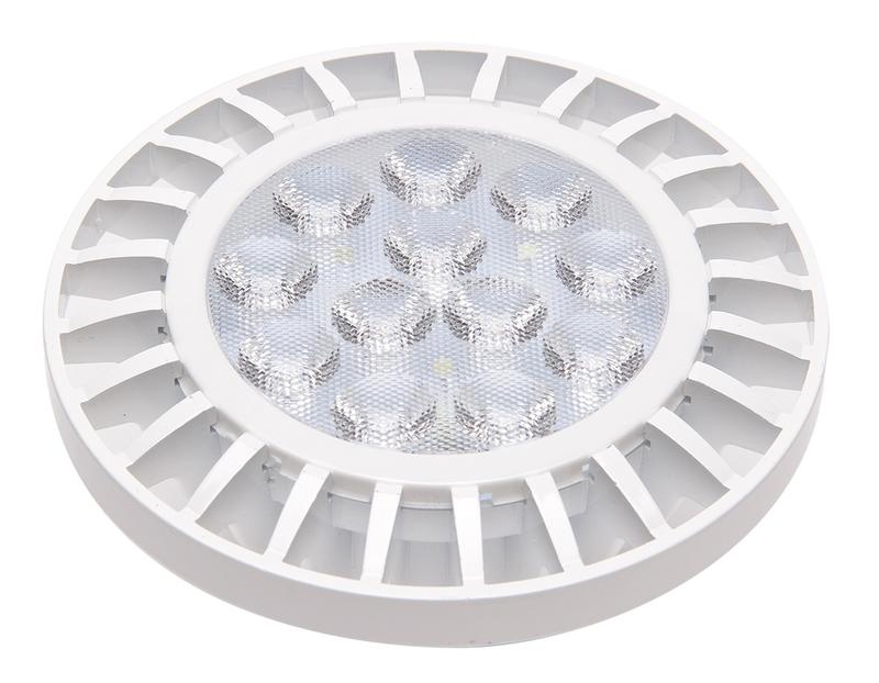 лампа светодиодная pled-ar111 12вт 4000к нейтр. бел. g53 960лм 230в jazzway 1033895 от BTSprom.by