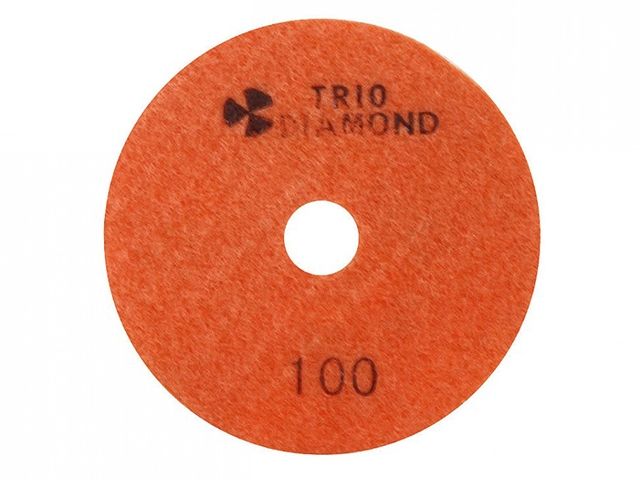 алмазный гибкий шлифкруг "черепашка" 100 № 100 (мокрая шл.) (trio-diamond) 340100 от BTSprom.by