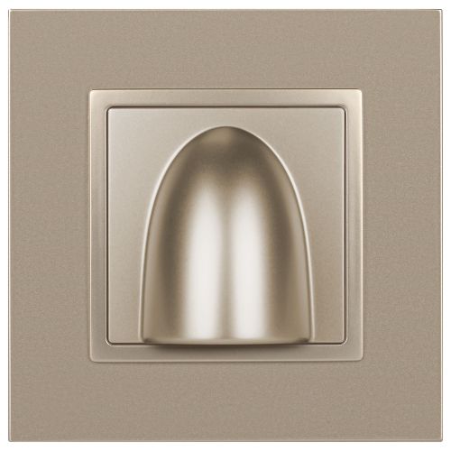  Вывод кабеля Elegance 14-6003-04 шампань ЭРА Б0051068 фото в каталоге от BTSprom.by