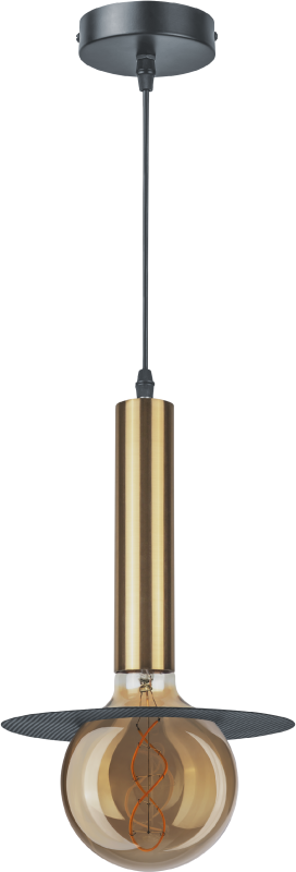 светильник 80 437 nlf-p-038-02 подвесной золото черн. navigator 80437 от BTSprom.by