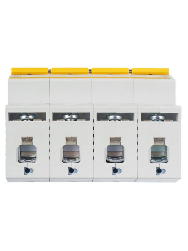  Выключатель автоматический модульный 4п C 80А 15кА ВА47-150 KARAT IEK MVA50-4-080-C фото в каталоге от BTSprom.by