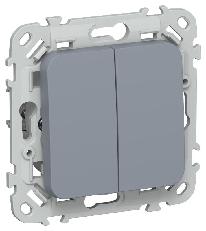 выключатель 2-кл. сп flite вс12-1-0-флм 10а механизм маренго iek fi-v20-0-10-1-k35 от BTSprom.by