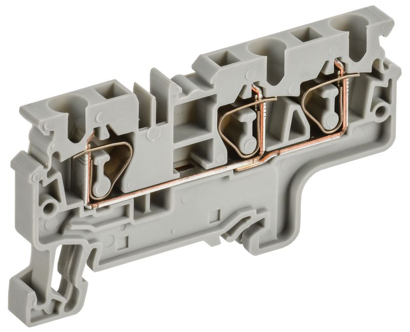 клемма пружинная cx4-3 4кв.мм 3-конт. сер. armafix iek af-ct40-00-3-k03-004 от BTSprom.by