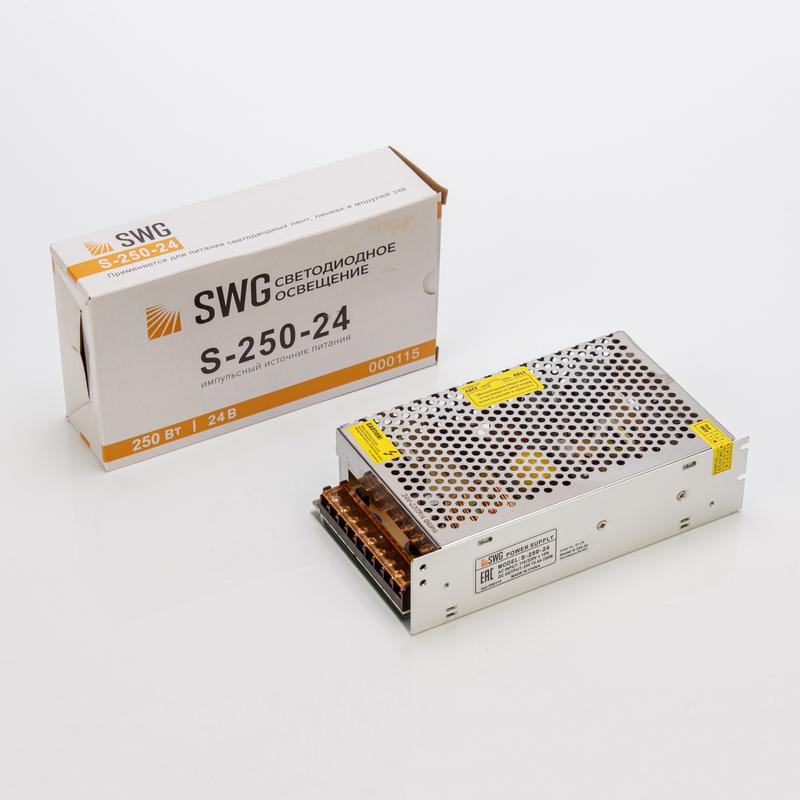 блок питания s-250-24 250вт 24всетка swg standard 00000000115 от BTSprom.by