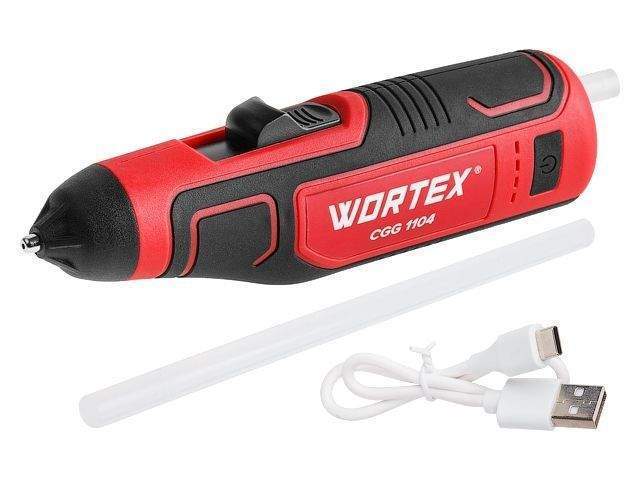 аккум. клеевой пистолет wortex cgg 1104 в кор. 4в, 7.2 мм 1334530 от BTSprom.by