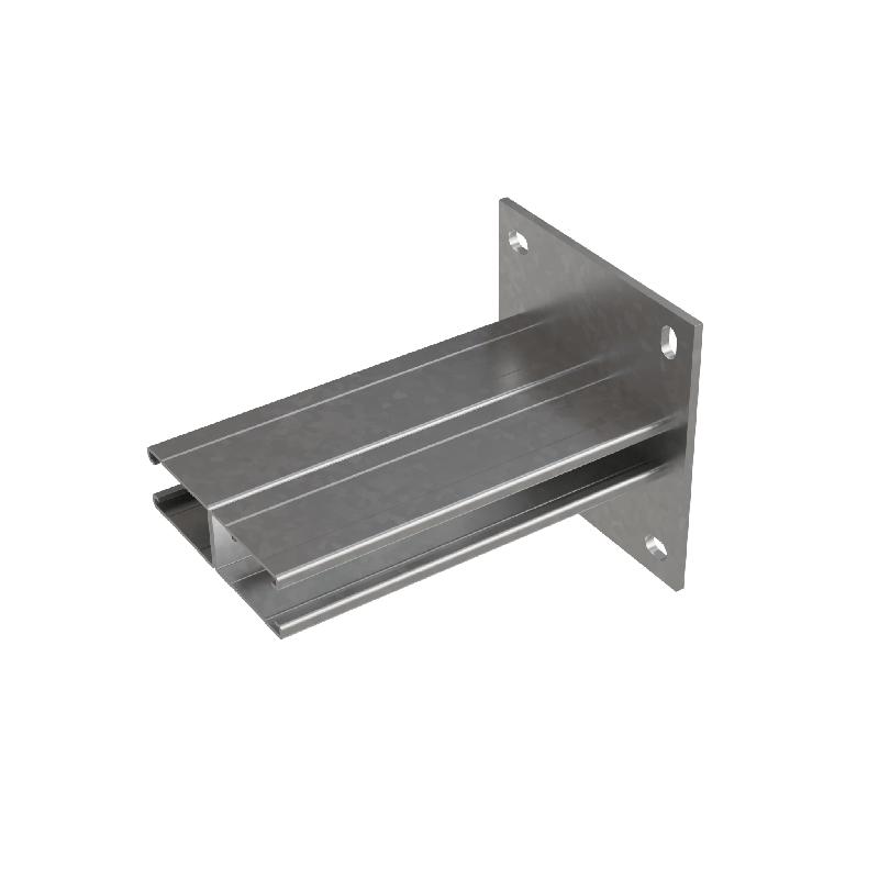 Консоль-Страт двойная усиленная развернутая 41х72 L150 сталь 2.5мм КМ LO32158 от BTSprom.by