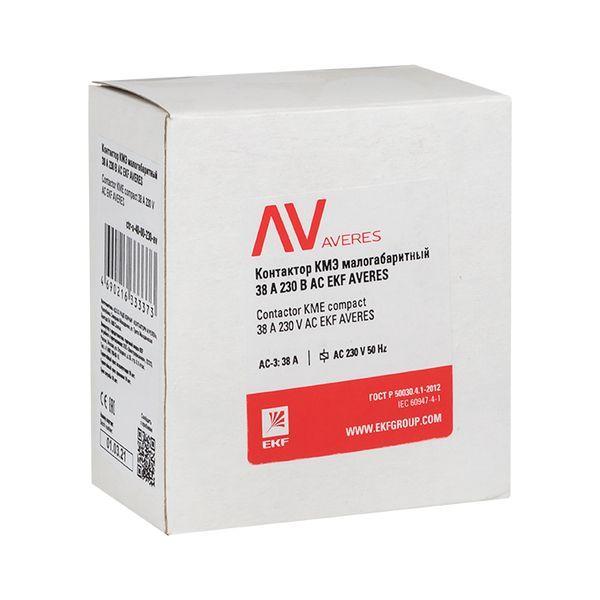  Контактор КМЭ 38А кат. 400В AC AVERES EKF ctr-s-40-00-400-av фото в каталоге от BTSprom.by
