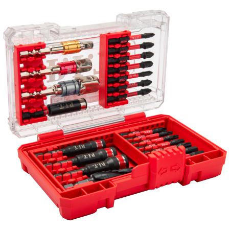 набор ударных бит и торцевых головок drua адаптеры 1/2дюйм; 1/4дюйм; 3/8дюйм ступенчатое сверло (22 предмета) p.i.t. aset04-0022 от BTSprom.by