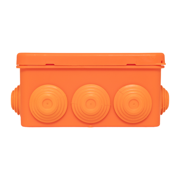  Коробка огнестойкая E45 100х100х50мм IP55 с клеммниками 4 полюса 0.5-6кв.мм HF EKF plc-kmfr-100-406 фото в каталоге от BTSprom.by