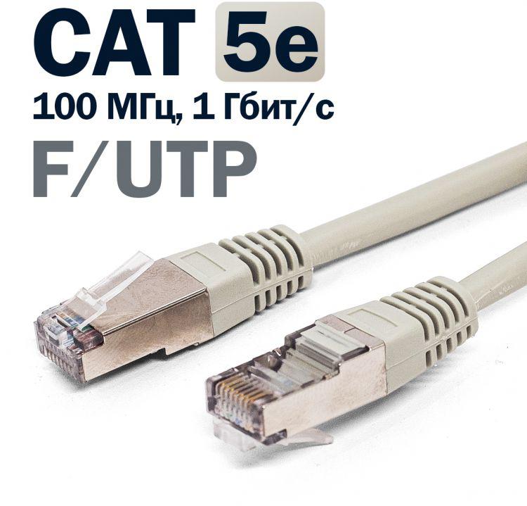 патч-корд f/utp кат.5e 26 awg (7х0.16мм) cca pvc 0.25м сер. filum fl-f5-0.25m от BTSprom.by