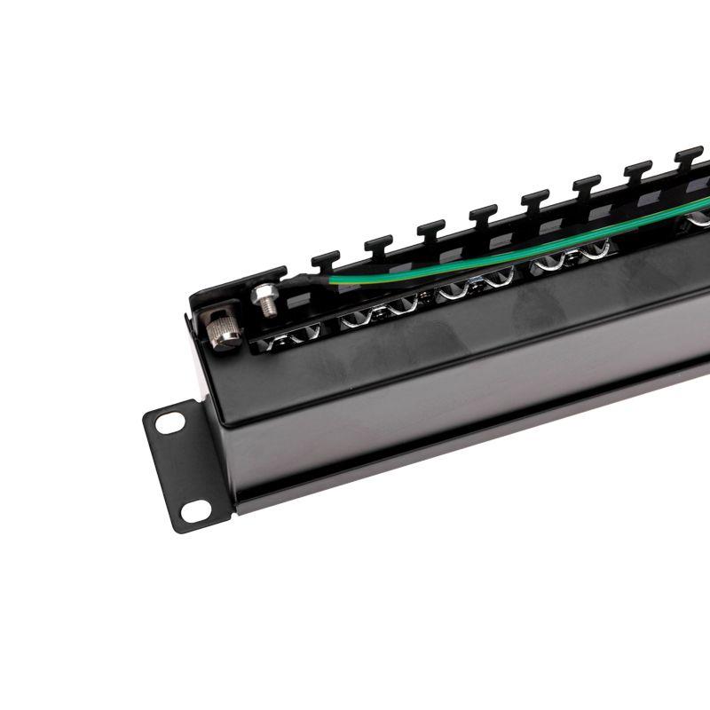  Панель коммутационная 19дюйм 1U 24 порта F/UTP RJ-45 CAT 5e PRO Rexant 02-0041 фото в каталоге от BTSprom.by