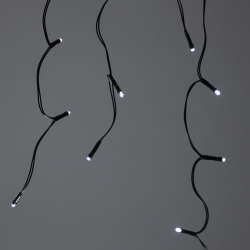  Гирлянда садовая "Бахрома" ERASF22-29 3.8х0.5м холод. бел. на солнечной батарее Эра Б0053373 фото в каталоге от BTSprom.by