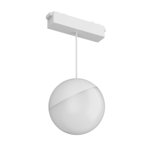 светильник светодиодный sphere d100 для магнитной системы galakti 122x100x223 6вт 3000к cri>93 трековый подвесной бел. varton v1-r1-07007-93000-2000630 от BTSprom.by