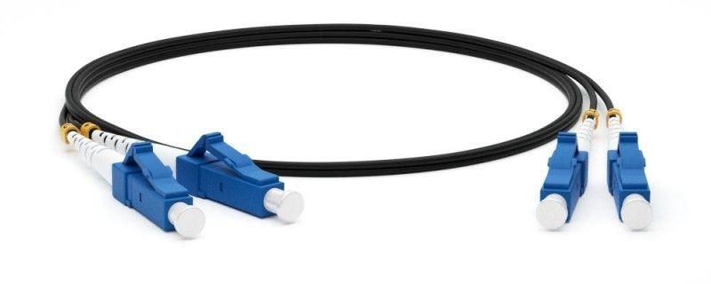 патч-корд fc-d2-9-lc/ur-lc/ur-h-25m-lszh-bk волоконно-оптический (шнур) sm 9/125 (os2) lc/upc-lc/upc duplex lszh 25 м черн. hyperline 225266 от BTSprom.by