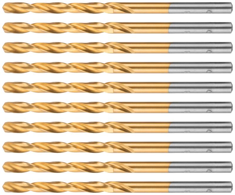  Сверло по металлу Profi с титановым покрытием 3.7х70мм (уп.10шт) Cutop 52-439 фото в каталоге от BTSprom.by