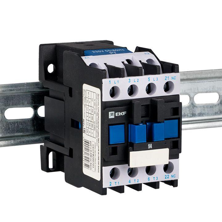  Пускатель ПМЛ-1161М 9А кат. 230В AC Basic EKF pml-s-9-230-nc-basic фото в каталоге от BTSprom.by