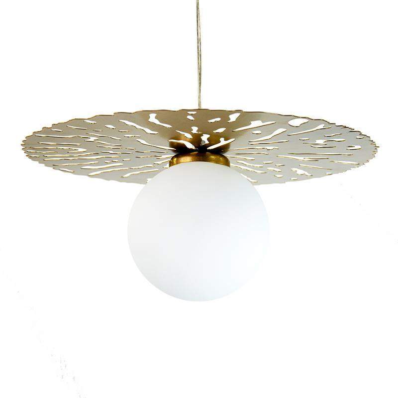  Светильник "Гелиос" 212 (плафон 8729) НСБ 01-40-192 Е14 [ИМ] подвесной зол. Элетех 1005405306 фото в каталоге от BTSprom.by